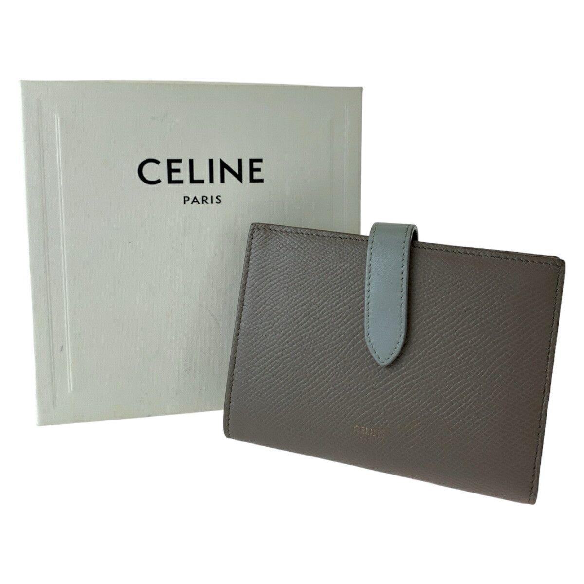 Celine Celine Celine Medium Strap Compact Wallet PVC Canvas Short Wallet 10B643BBRU in Very Good Condition Size ONE SIZE - 7 Thumbnail