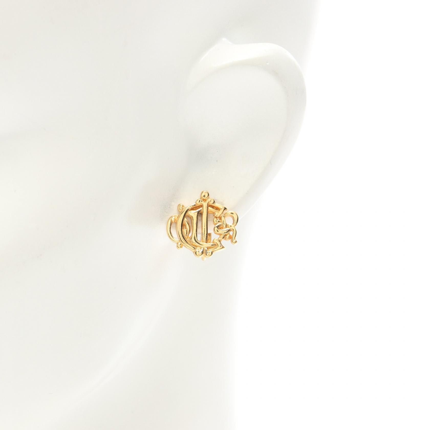 Dior Dior Logo Stud Earrings Metal Earrings in Great Condition Size ONE SIZE - 4 Thumbnail