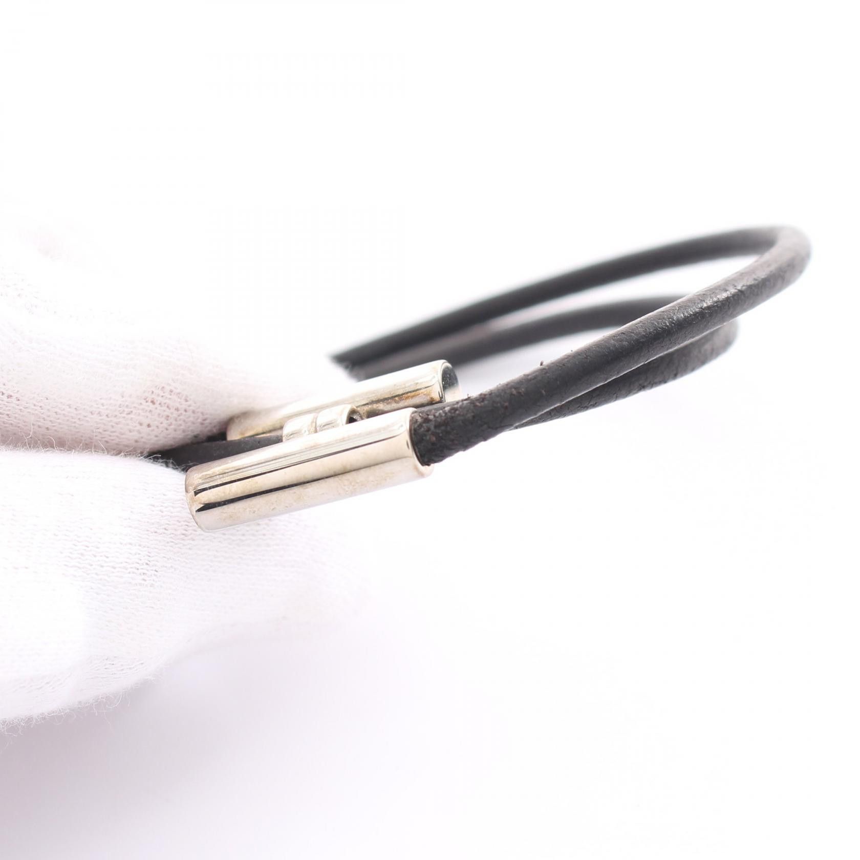 Hermes Hermes Tournis Tresse Bracelet Leather Bracelet in Good Condition Size ONE SIZE - 6 Thumbnail