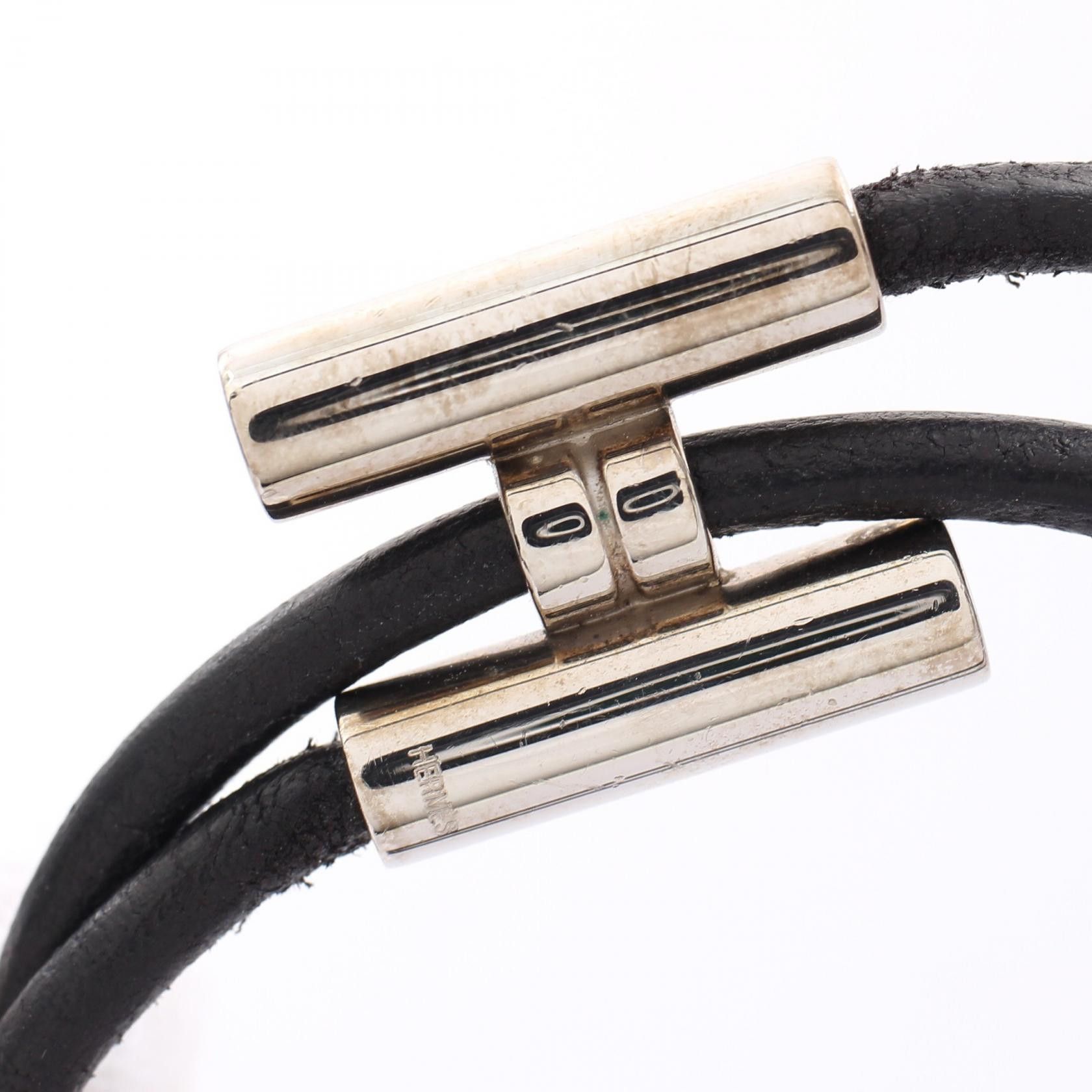 Hermes Hermes Tournis Tresse Bracelet Leather Bracelet in Good Condition Size ONE SIZE - 5 Thumbnail