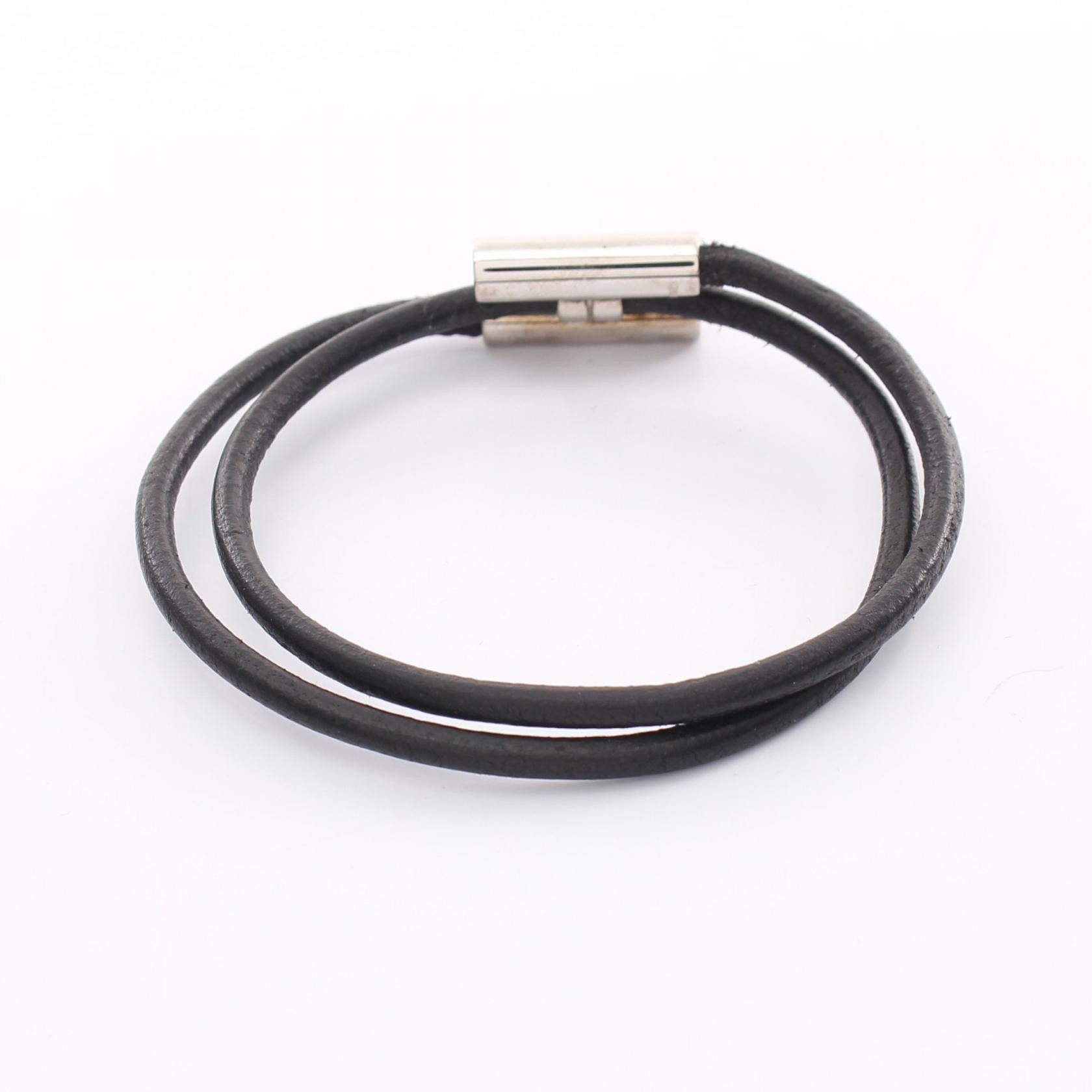 Hermes Hermes Tournis Tresse Bracelet Leather Bracelet in Good Condition Size ONE SIZE - 2 Thumbnail