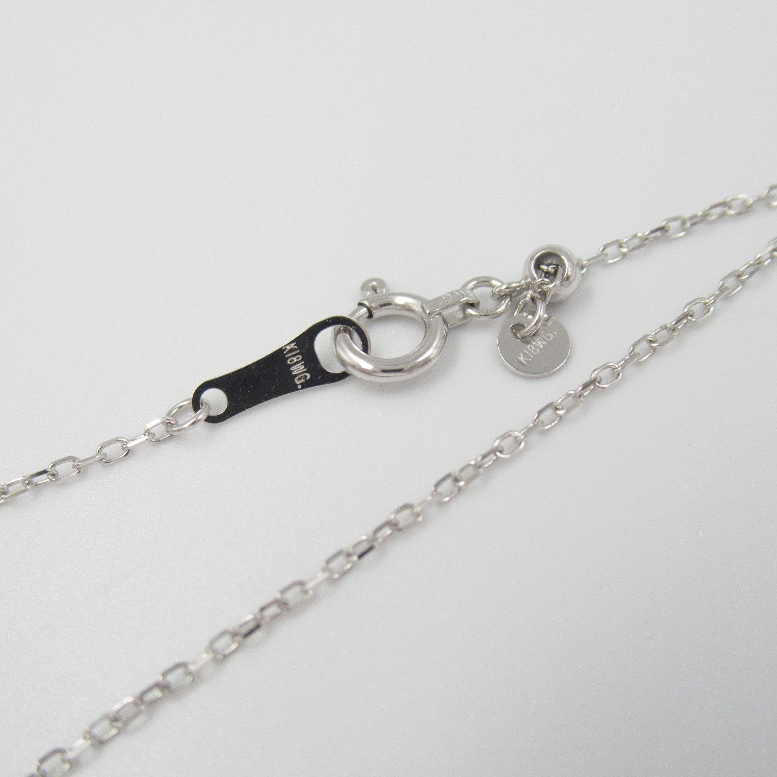 Other Other 18K Diamond Drop Necklace Metal Necklace in Great Condition Size ONE SIZE - 5 Thumbnail