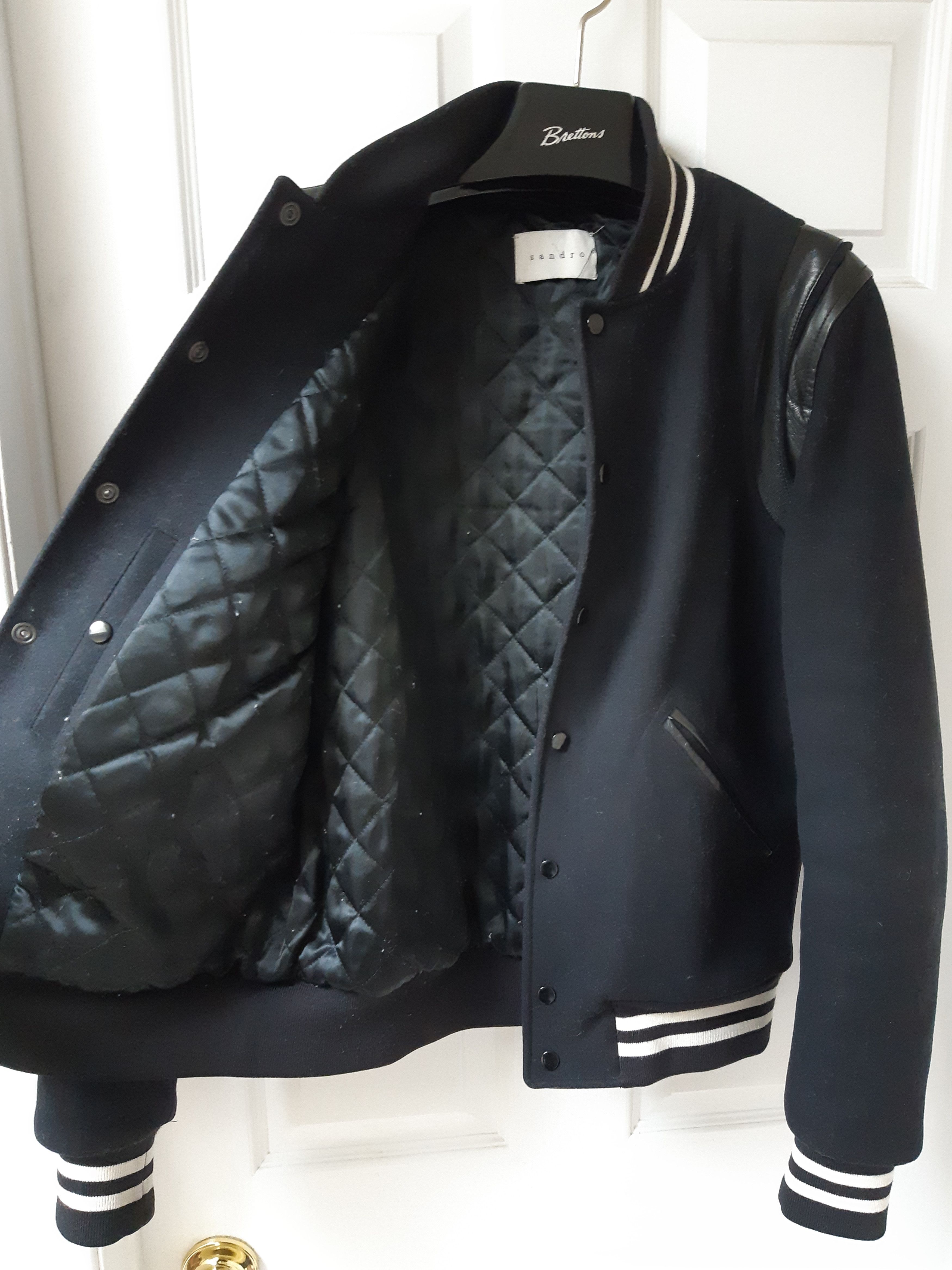 Sandro Sandro Drums Teddy Varsity Jacket Size US S / EU 44-46 / 1 - 3 Thumbnail
