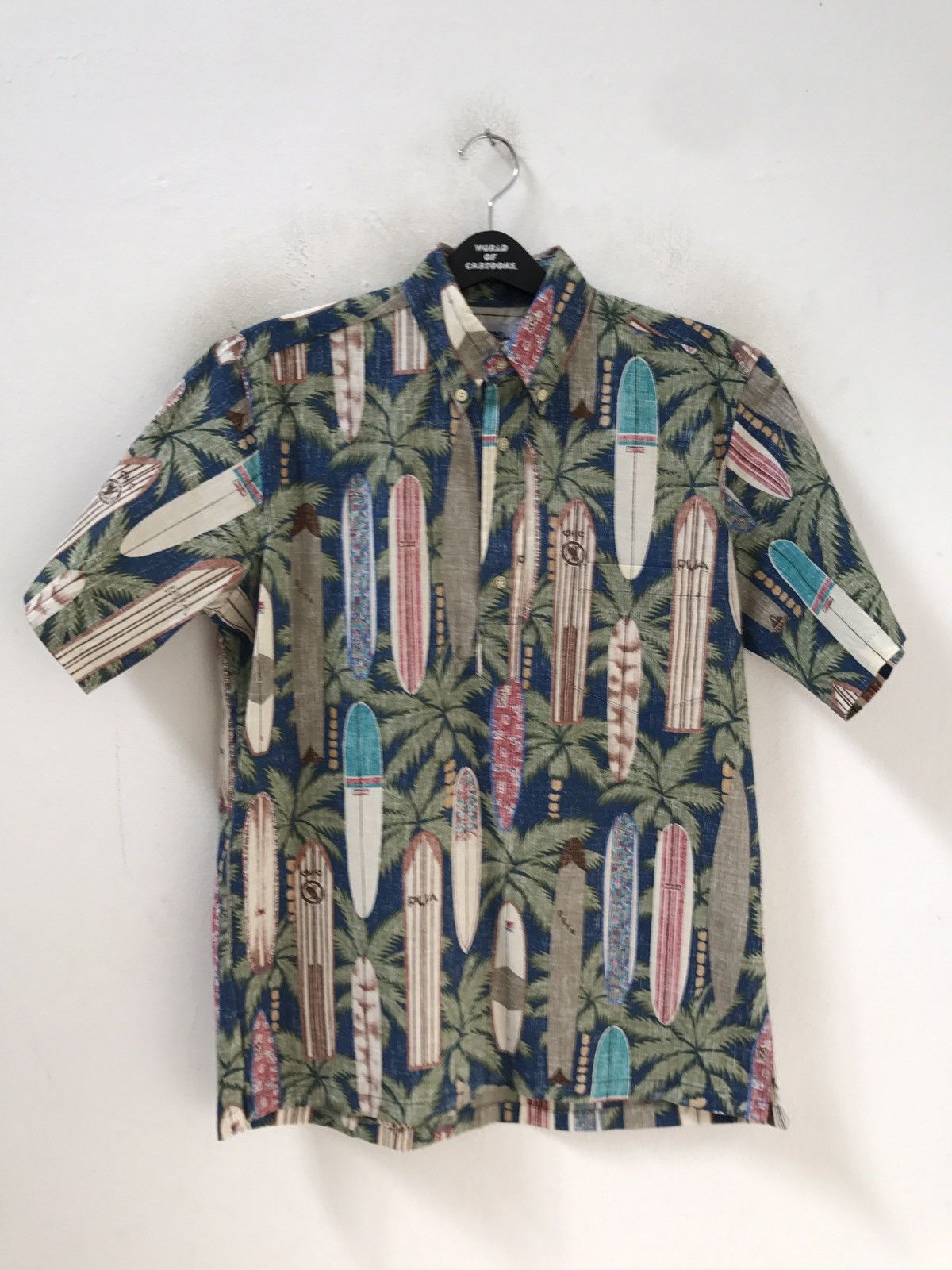 Reyn Spooner Vintage Reyn Spooner Palm Trees Surfboards Reverse Print Size US S / EU 44-46 / 1 - 1 Thumbnail