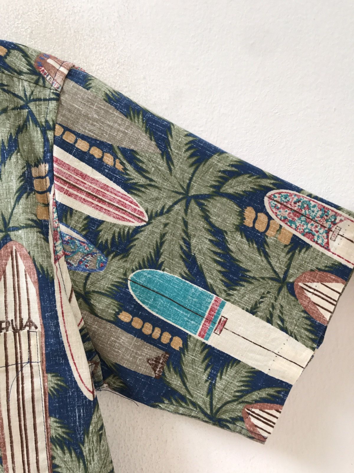 Reyn Spooner Vintage Reyn Spooner Palm Trees Surfboards Reverse Print Size US S / EU 44-46 / 1 - 6 Thumbnail