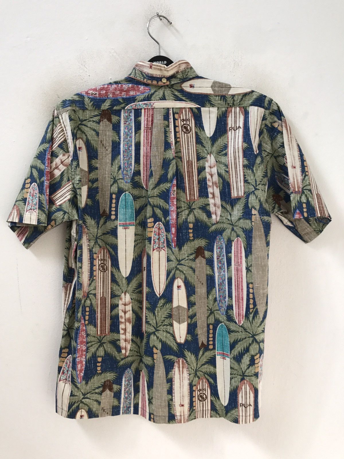 Reyn Spooner Vintage Reyn Spooner Palm Trees Surfboards Reverse Print Size US S / EU 44-46 / 1 - 8 Thumbnail