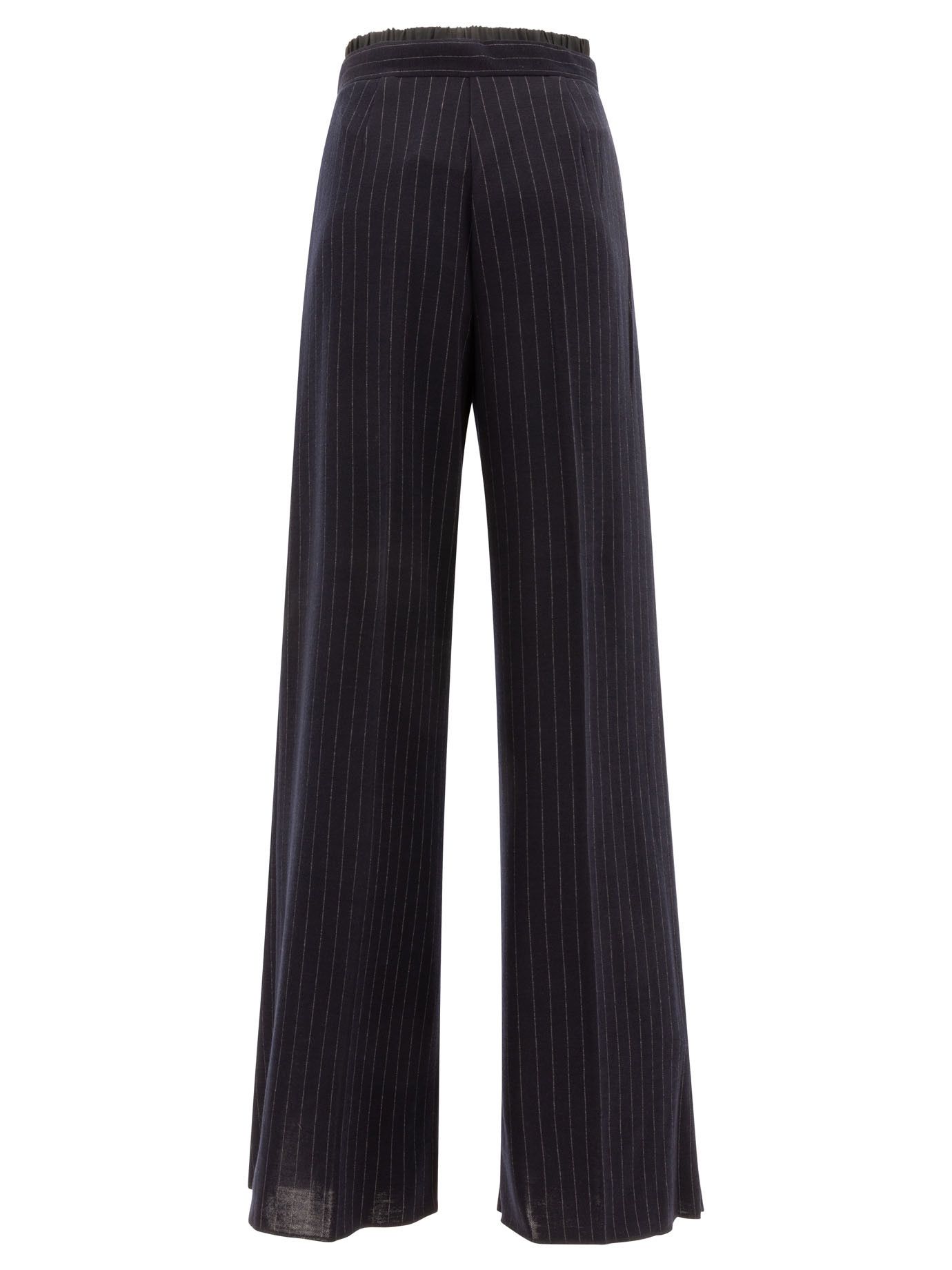 Max Mara Piroghe Pinstriped Trousers Size 30" / US 8 / IT 44 - 2 Thumbnail