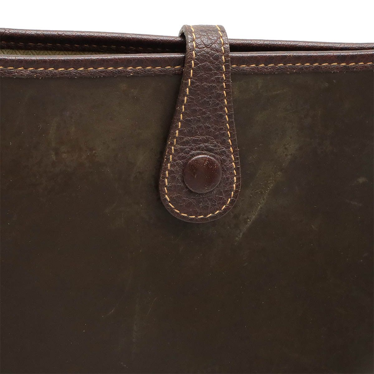 Hermes Hermes Hermes Evelyne I PM Shoulder Bag Dark Brown Leather Crossbody Bag in Very Good Condition Size ONE SIZE - 7 Thumbnail