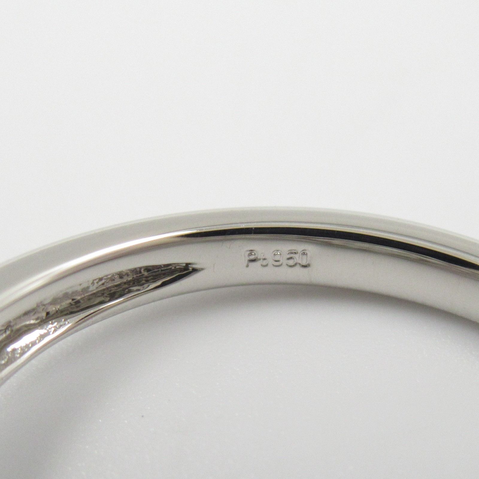 Other Other Platinum Diamond Ring Metal Ring in Great Condition Size ONE SIZE - 4 Thumbnail