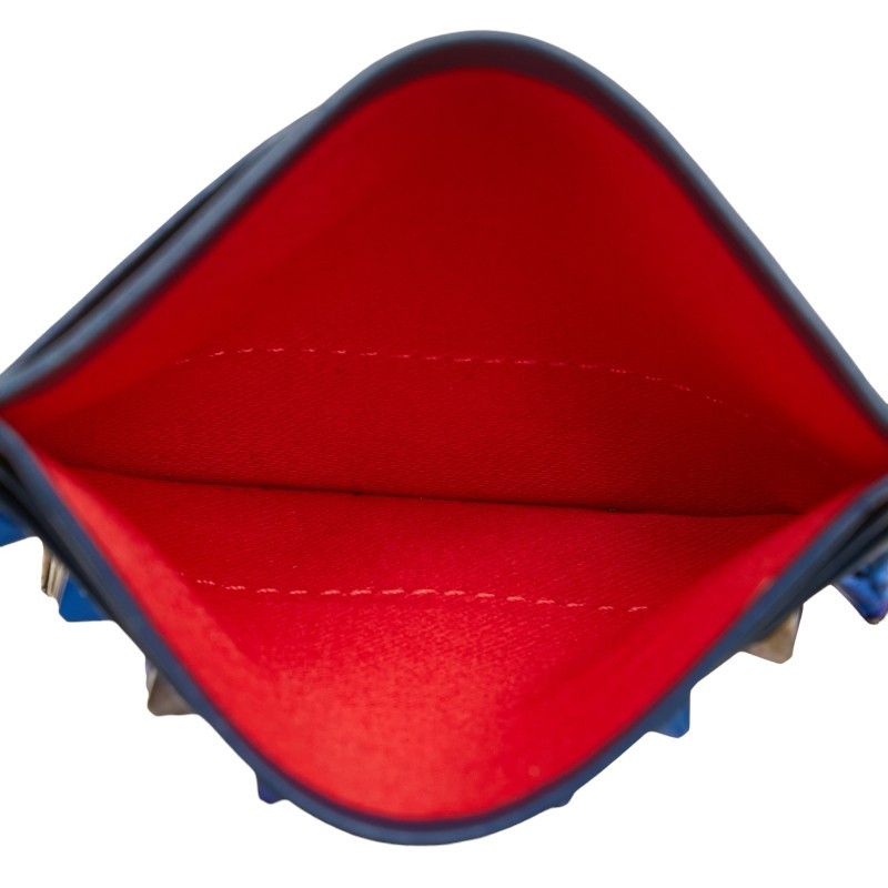 Christian Louboutin Christian Louboutin Christian Louboutin Studded Leather Card Case Leather Card Case in Very Good Condition Size ONE SIZE - 5 Thumbnail