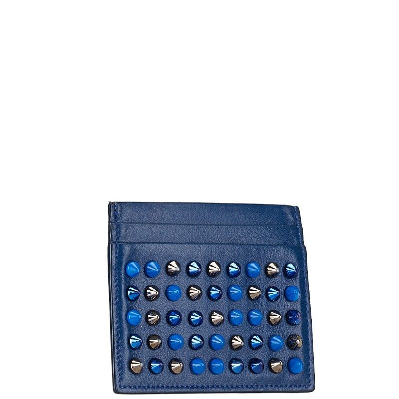 Christian Louboutin Christian Louboutin Christian Louboutin Studded Leather Card Case Leather Card Case in Very Good Condition Size ONE SIZE - 2 Thumbnail