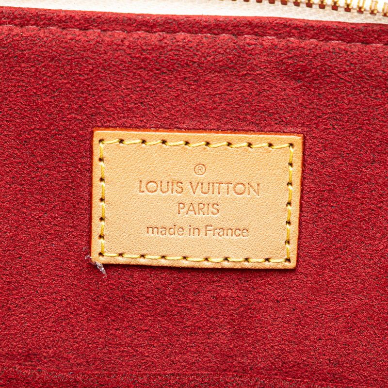 Louis Vuitton Louis Vuitton Louis Vuitton Monogram Alma PM Handbag White Brown Canvas Handbag M40443 in Very Good Condition Size ONE SIZE - 7 Thumbnail