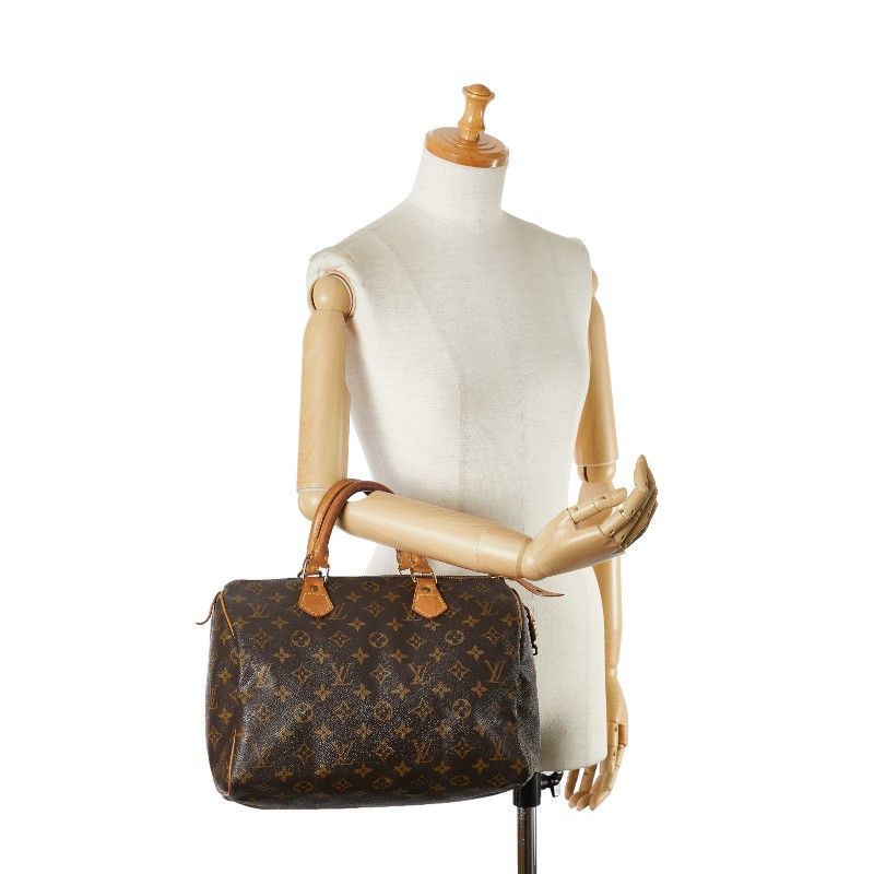 Louis Vuitton Louis Vuitton Louis Vuitton Monogram Speedy 30 Handbag M41526 Canvas Handbag M41526 in Very Good Condition Size ONE SIZE - 11 Thumbnail