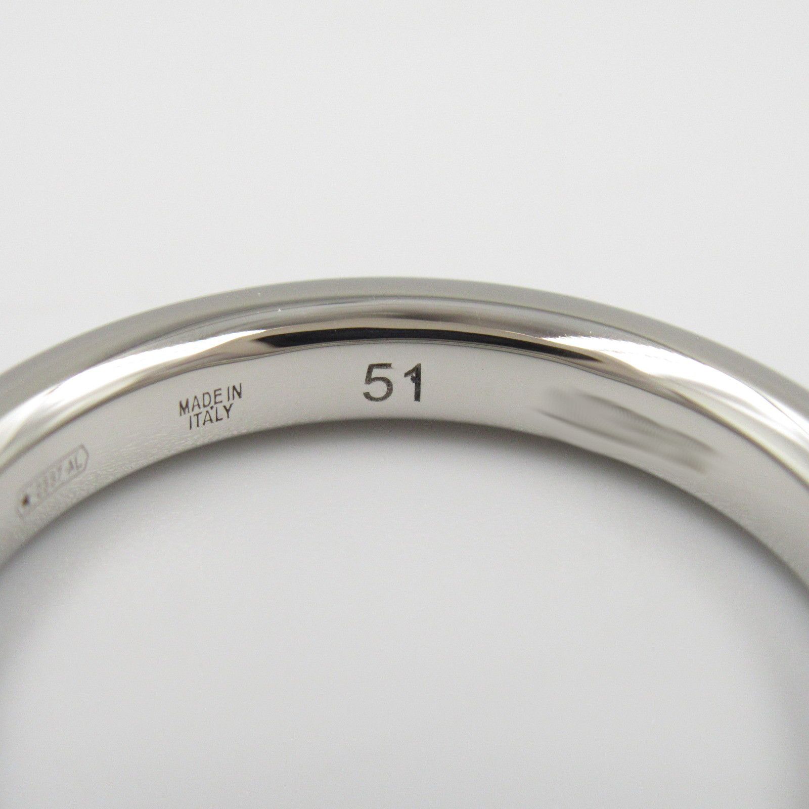 Bvlgari Bvlgari Platinum Fedi Band Metal Ring in Great Condition Size ONE SIZE - 5 Thumbnail