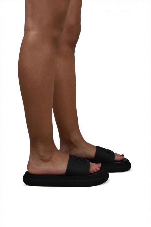 Moncler Slyder Slippers Size US 7 / IT 37 - 2 Thumbnail