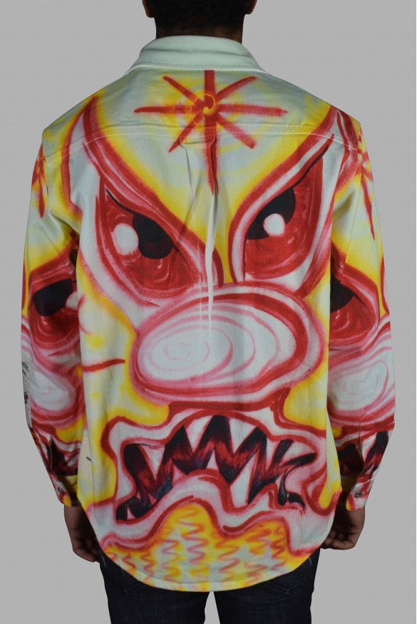 Heron Preston Multicolored denim jacket Size US XS / EU 42 / 0 - 4 Thumbnail