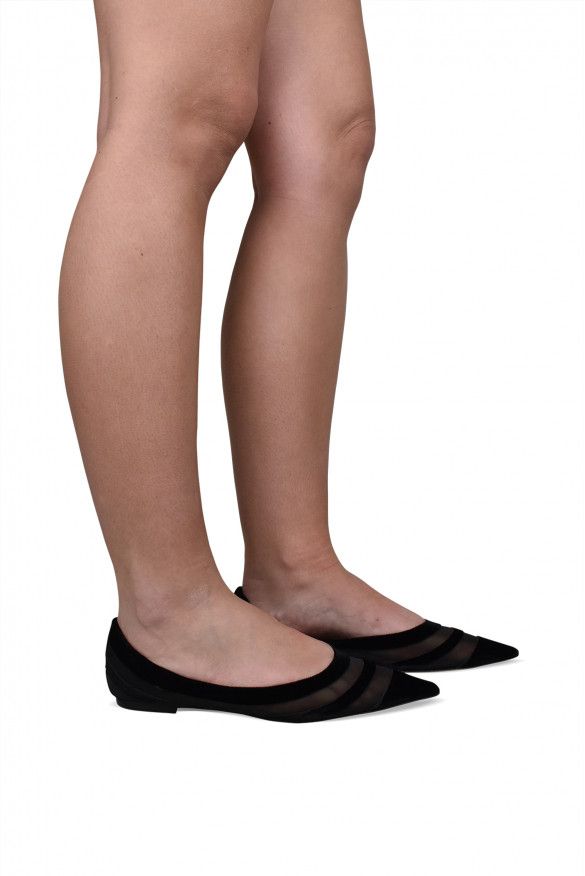 Jimmy Choo Love Ballerinas Size US 8.5 / IT 38.5 - 2 Thumbnail