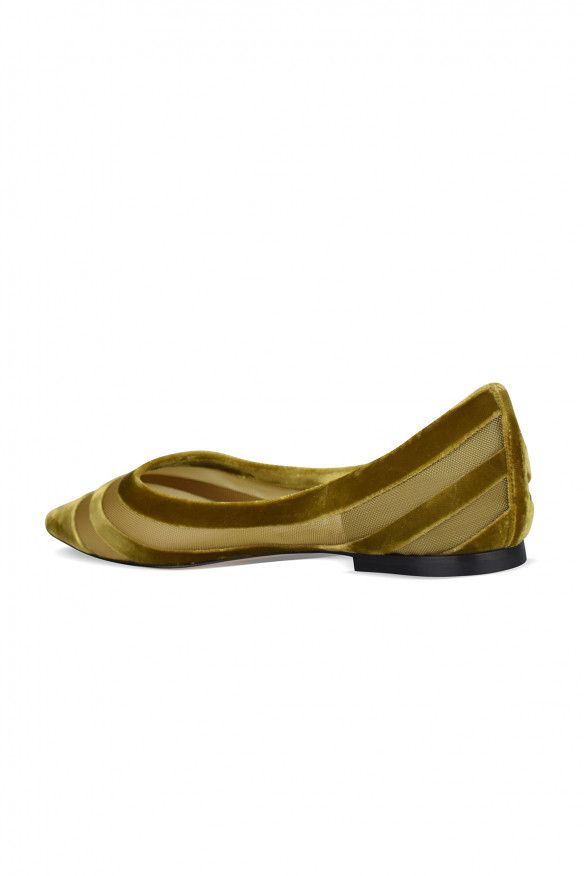 Jimmy Choo Love Ballerinas Size US 9 / IT 39 - 4 Thumbnail
