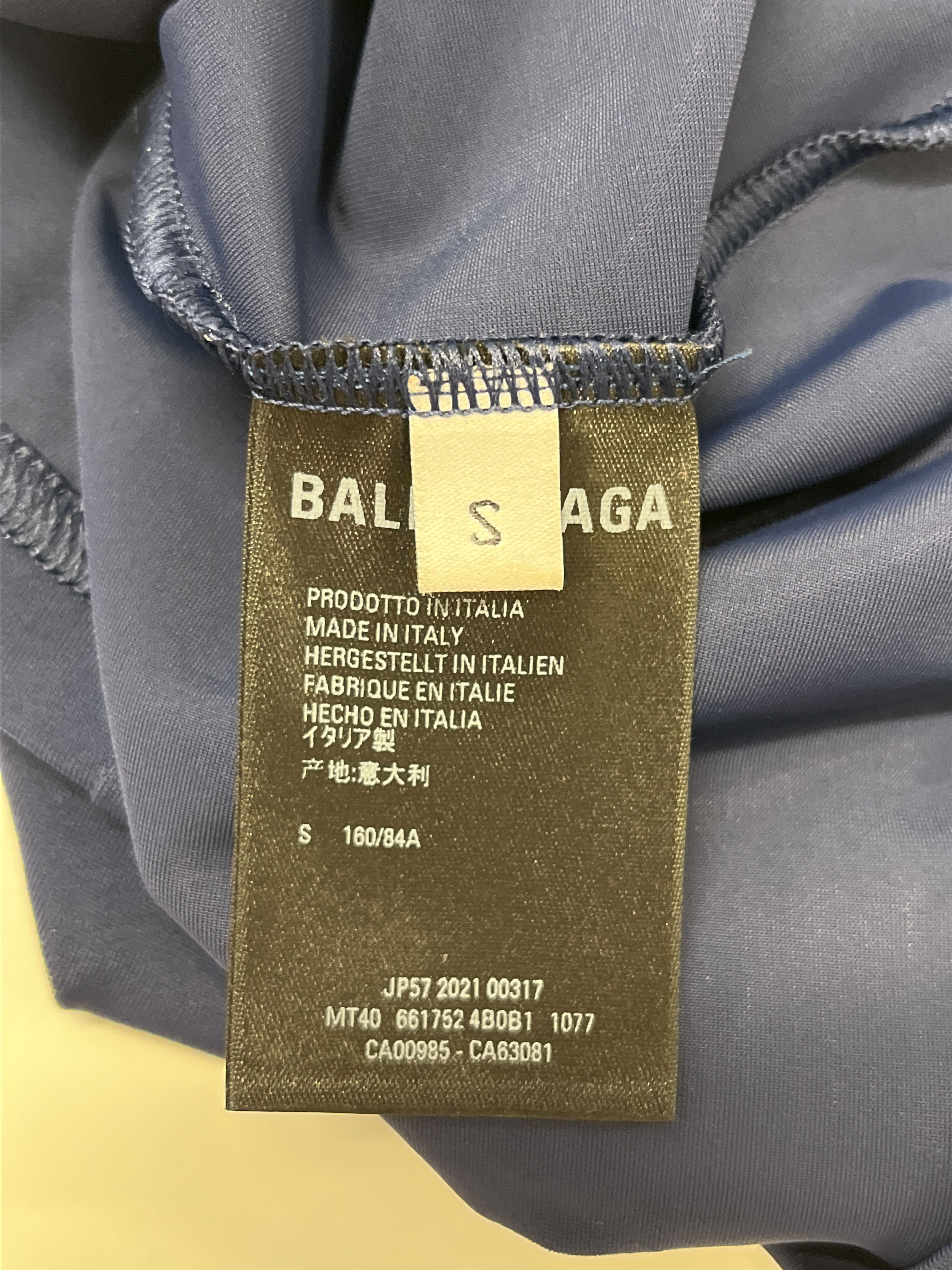 Balenciaga Sporty B Activewear Top Size US S / EU 44-46 / 1 - 5 Thumbnail
