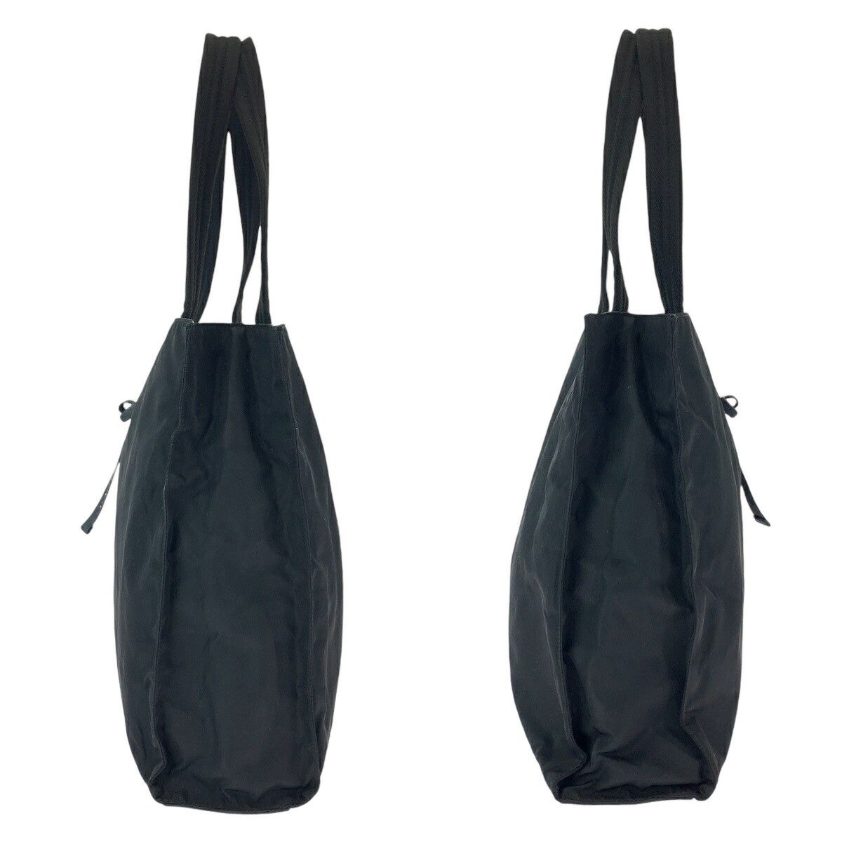 Prada Prada Prada Nylon Tessuto Black Tote Shoulder Bag Canvas Tote Bag 408572 in Very Good Condition Size ONE SIZE - 8 Thumbnail