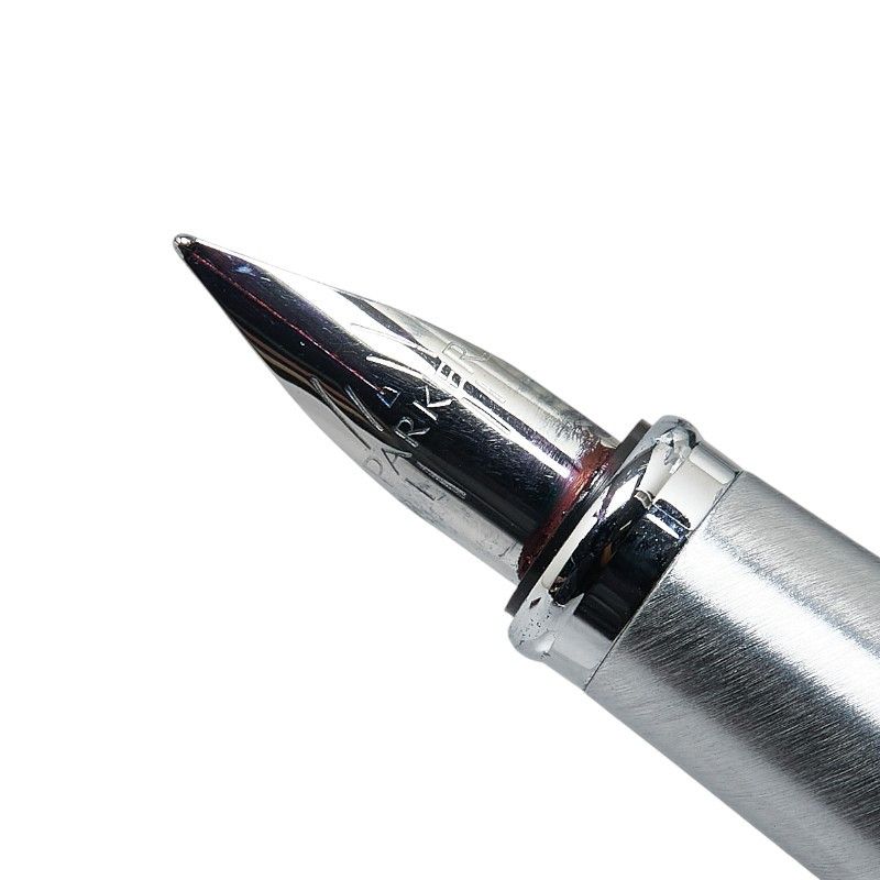 Other Other Parker Stainless Steel Fountain Pen Red Metal Pen in Very Good Condition Size ONE SIZE - 5 Thumbnail