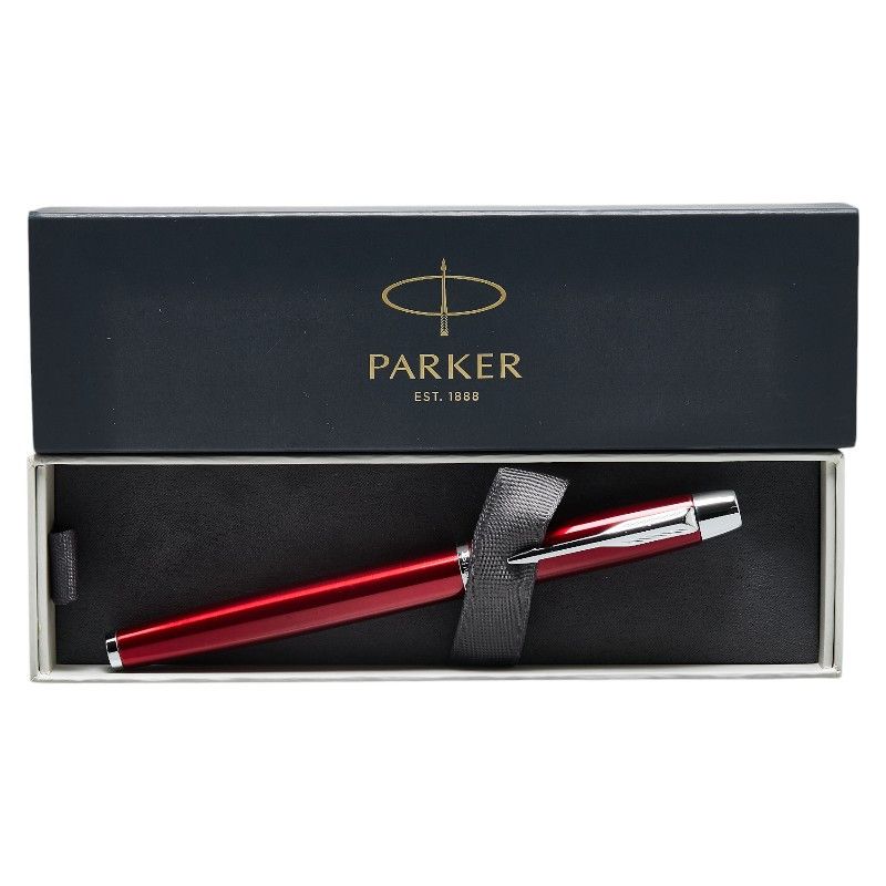 Other Other Parker Stainless Steel Fountain Pen Red Metal Pen in Very Good Condition Size ONE SIZE - 7 Thumbnail