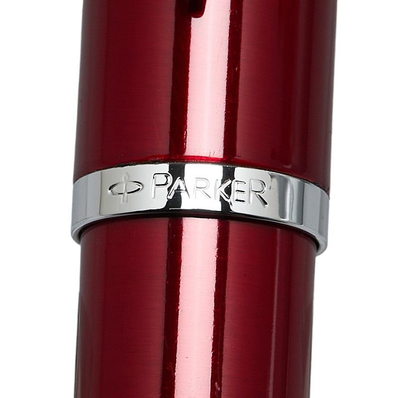 Other Other Parker Stainless Steel Fountain Pen Red Metal Pen in Very Good Condition Size ONE SIZE - 3 Thumbnail