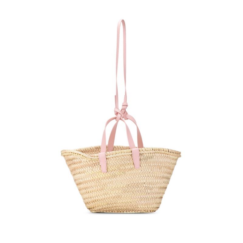 Celine Celine Celine Raffia Leather Triomphe Classic 2WAY Bag Natural Material Handbag in Very Good Condition Size ONE SIZE - 3 Thumbnail