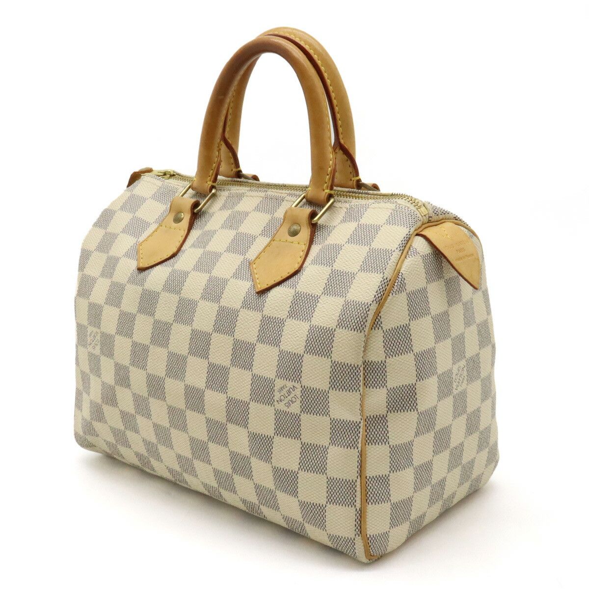 Louis Vuitton Louis Vuitton Louis Vuitton Damier Azur Speedy 25 Handbag Canvas Handbag N41534 in Very Good Condition Size ONE SIZE - 2 Thumbnail