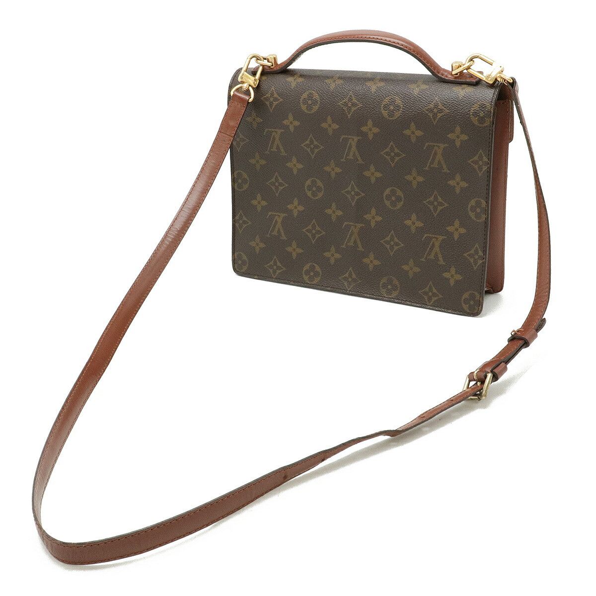 Louis Vuitton Louis Vuitton Louis Vuitton Monogram Monceau 26 Handbag M51187 Canvas Handbag M51187 in Very Good Condition Size ONE SIZE - 2 Thumbnail