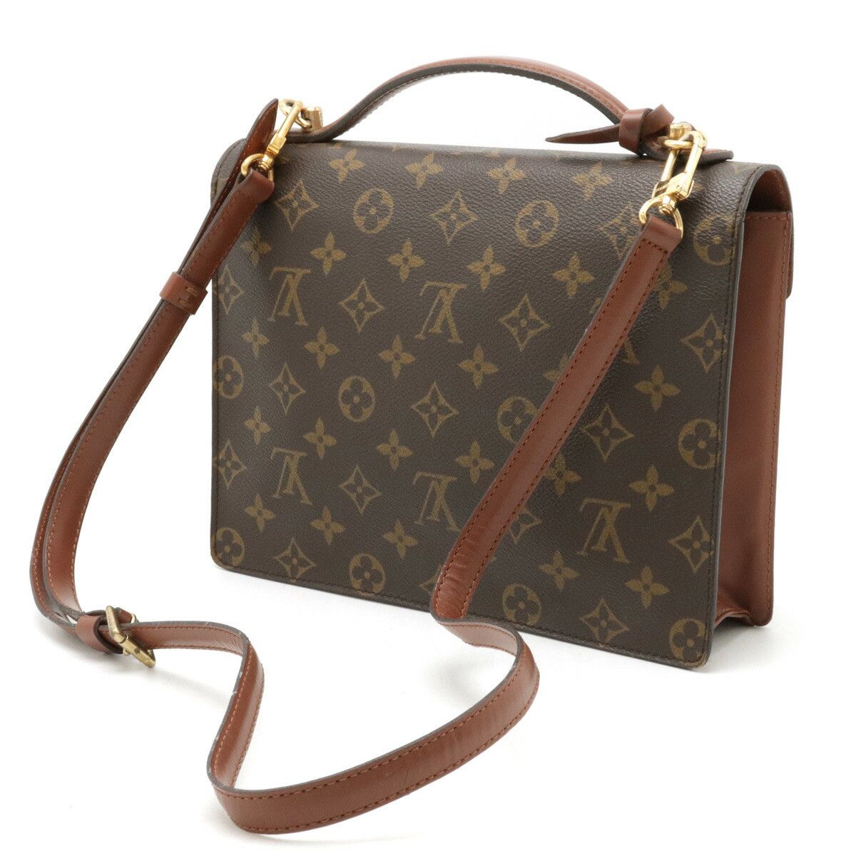 Louis Vuitton Louis Vuitton Louis Vuitton Monogram Monceau 26 Handbag M51187 Canvas Handbag M51187 in Very Good Condition Size ONE SIZE - 2 Thumbnail