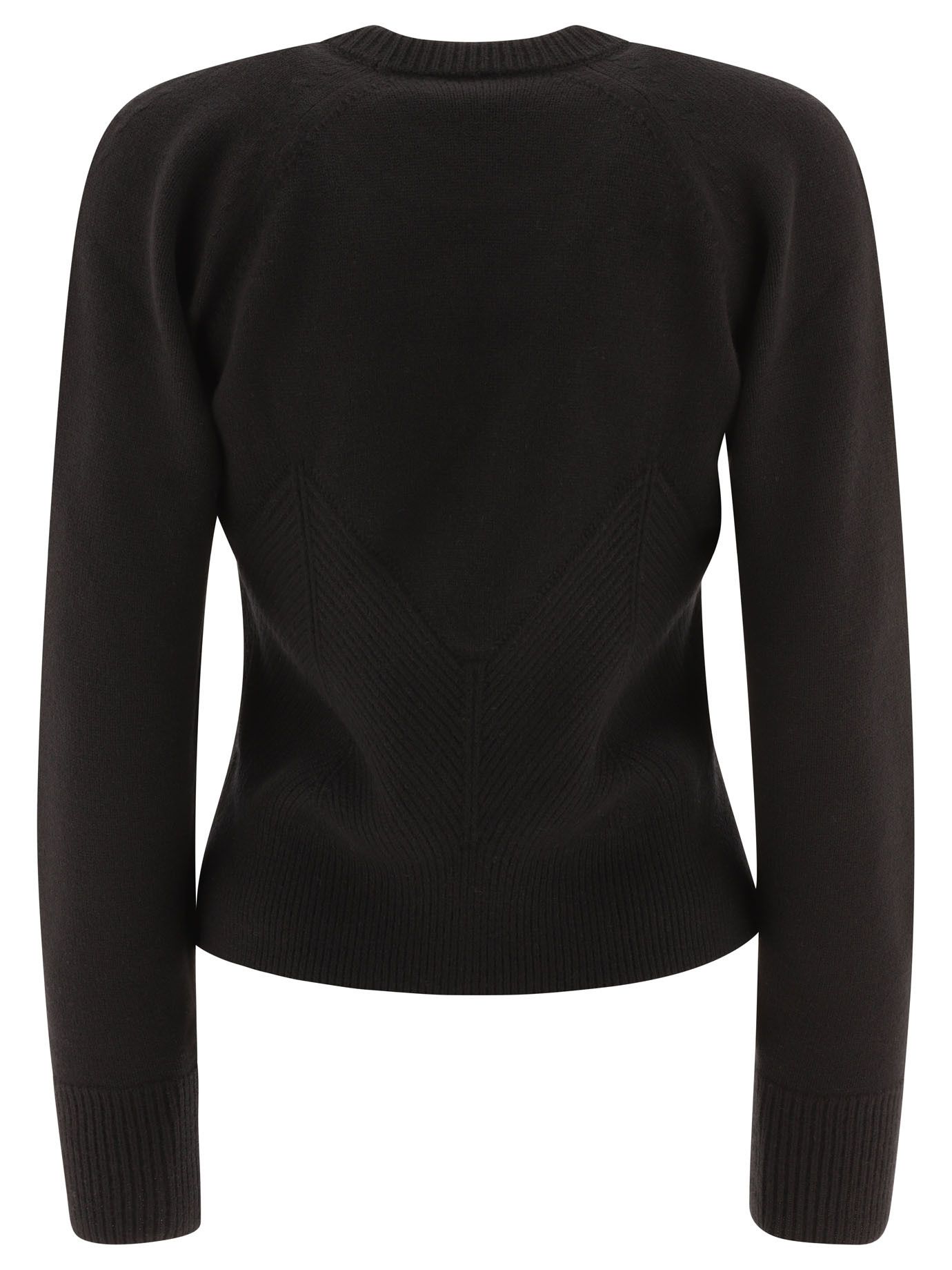 Alexander McQueen Chevron Corset Sweater Size L / US 10 / IT 46 - 2 Thumbnail