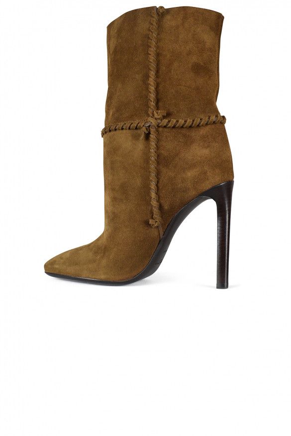 Saint Laurent Paris Mica 105 ankle boots Size US 12 / IT 42 - 4 Thumbnail