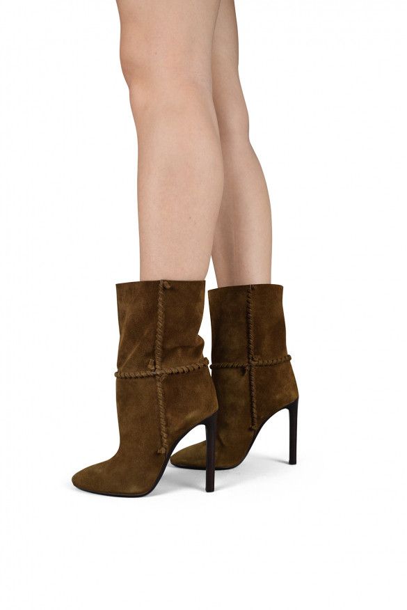 Saint Laurent Paris Mica 105 ankle boots Size US 12 / IT 42 - 2 Thumbnail