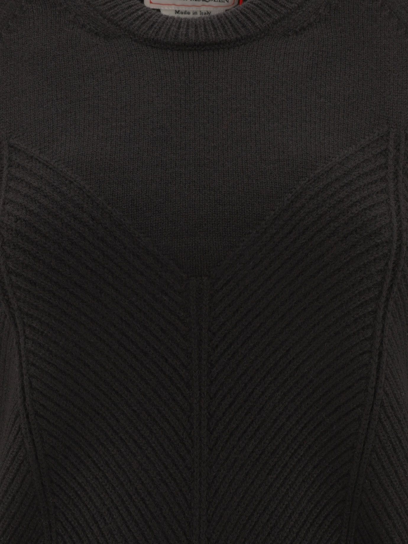 Alexander McQueen Chevron Corset Sweater Size L / US 10 / IT 46 - 3 Thumbnail