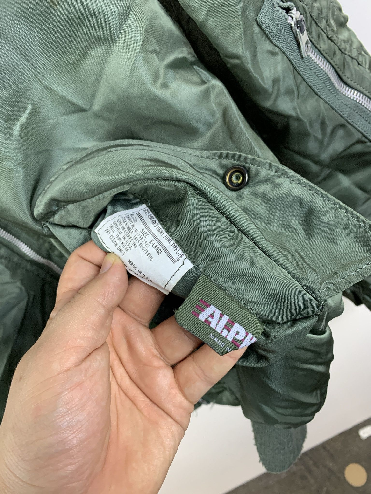 Other Vintage Military Flight Jacket L-2B Flight Bomber Jacket Size XL Size US XL / EU 56 / 4 - 2 Thumbnail