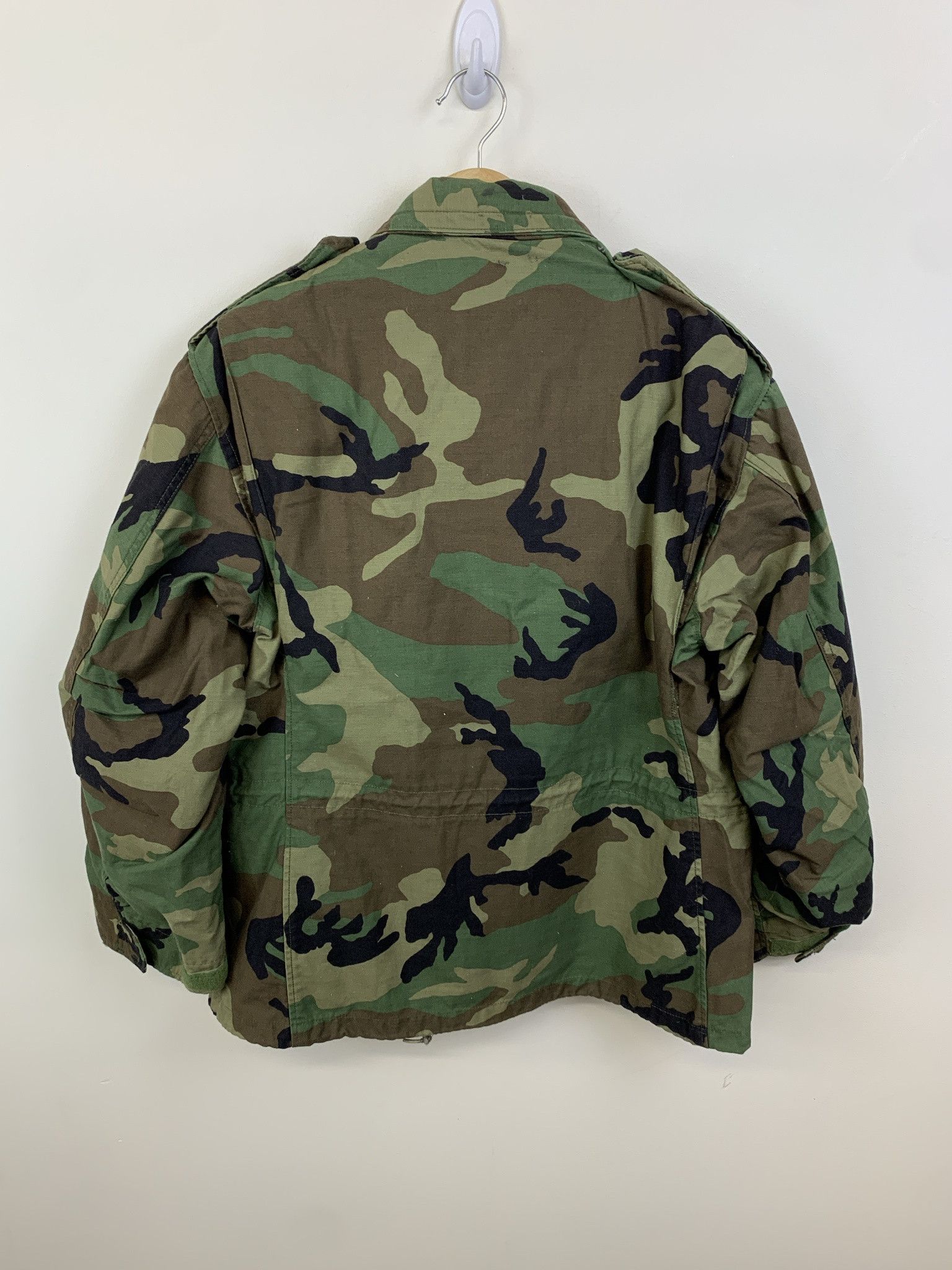 Other Vintage Military Forest Camo BDU M51 Field Coat Size Medium Small Size US M / EU 48-50 / 2 - 3 Thumbnail