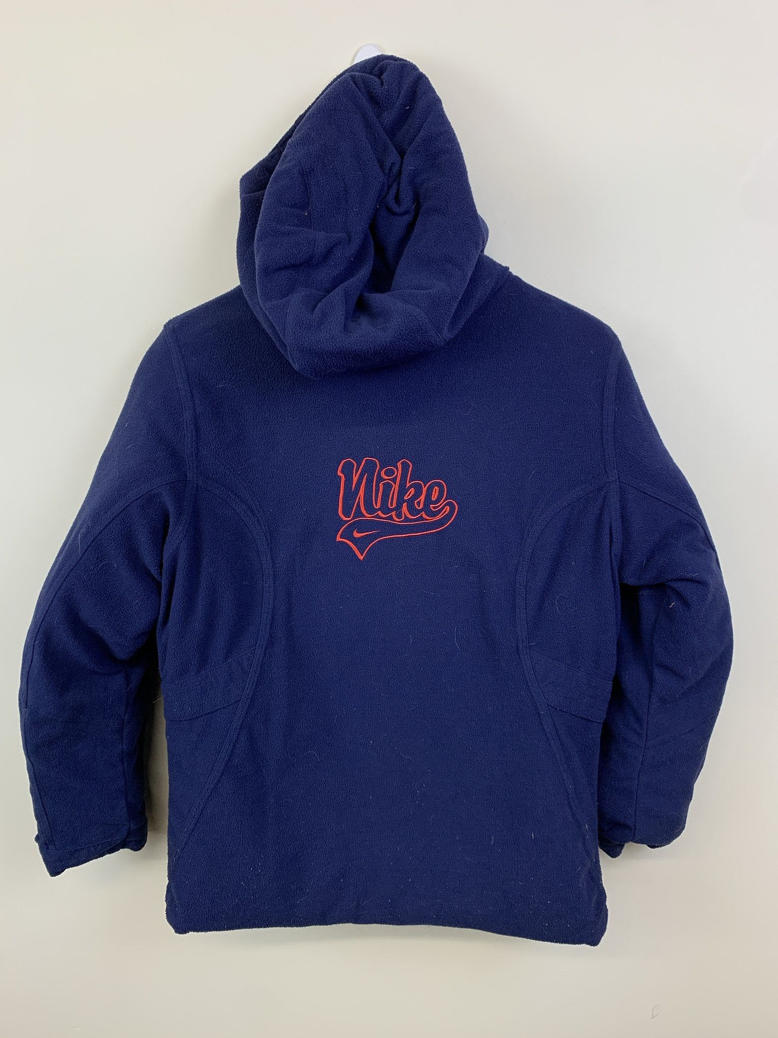 Nike Vintage 1990s Nike Puffer Jacket Nike Swoosh Fleece Lined Puffer Coat Size XS Size US XS / EU 42 / 0 - 6 Thumbnail