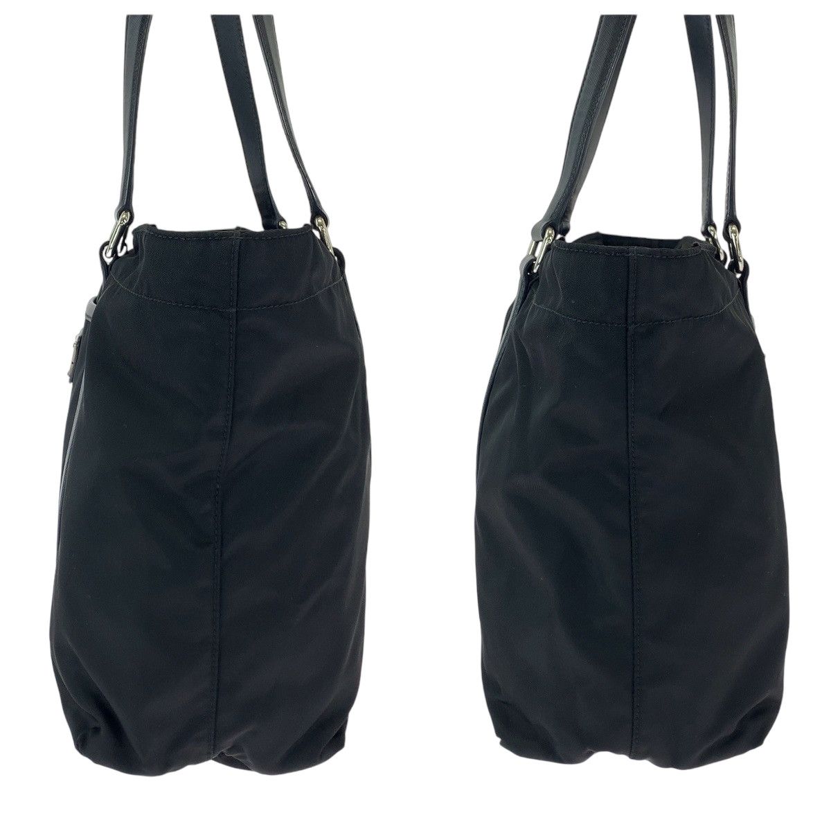 Prada Prada Prada Nylon Tessuto Logo Tote Bag Canvas Tote Bag BR2288 Size ONE SIZE - 8 Thumbnail