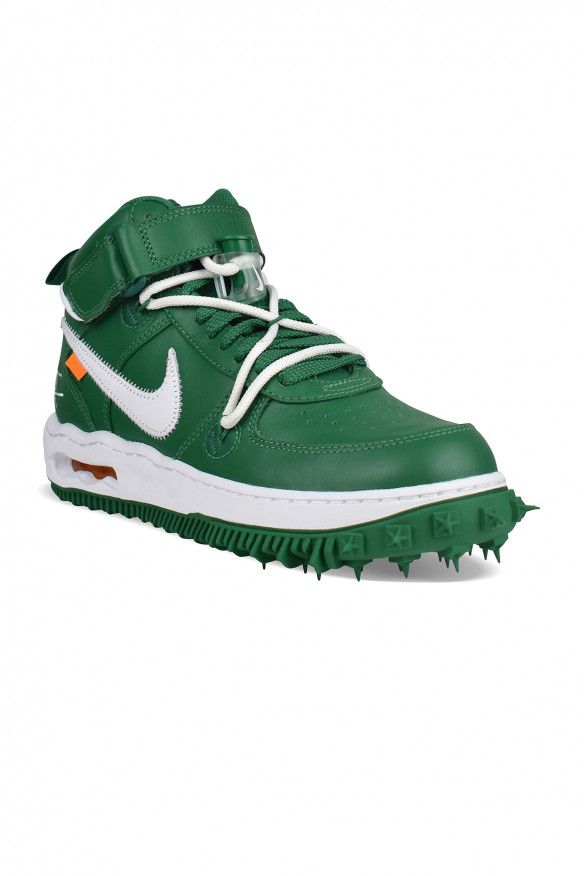 Off-White Air Force 1 Pin Green Sneakers Size US 6.5 / IT 36.5 - 2 Thumbnail