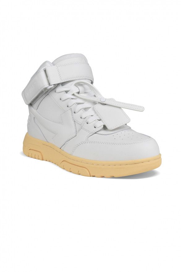 Off-White Out of Office Mid Sneakers Size US 9 / EU 42 - 2 Thumbnail