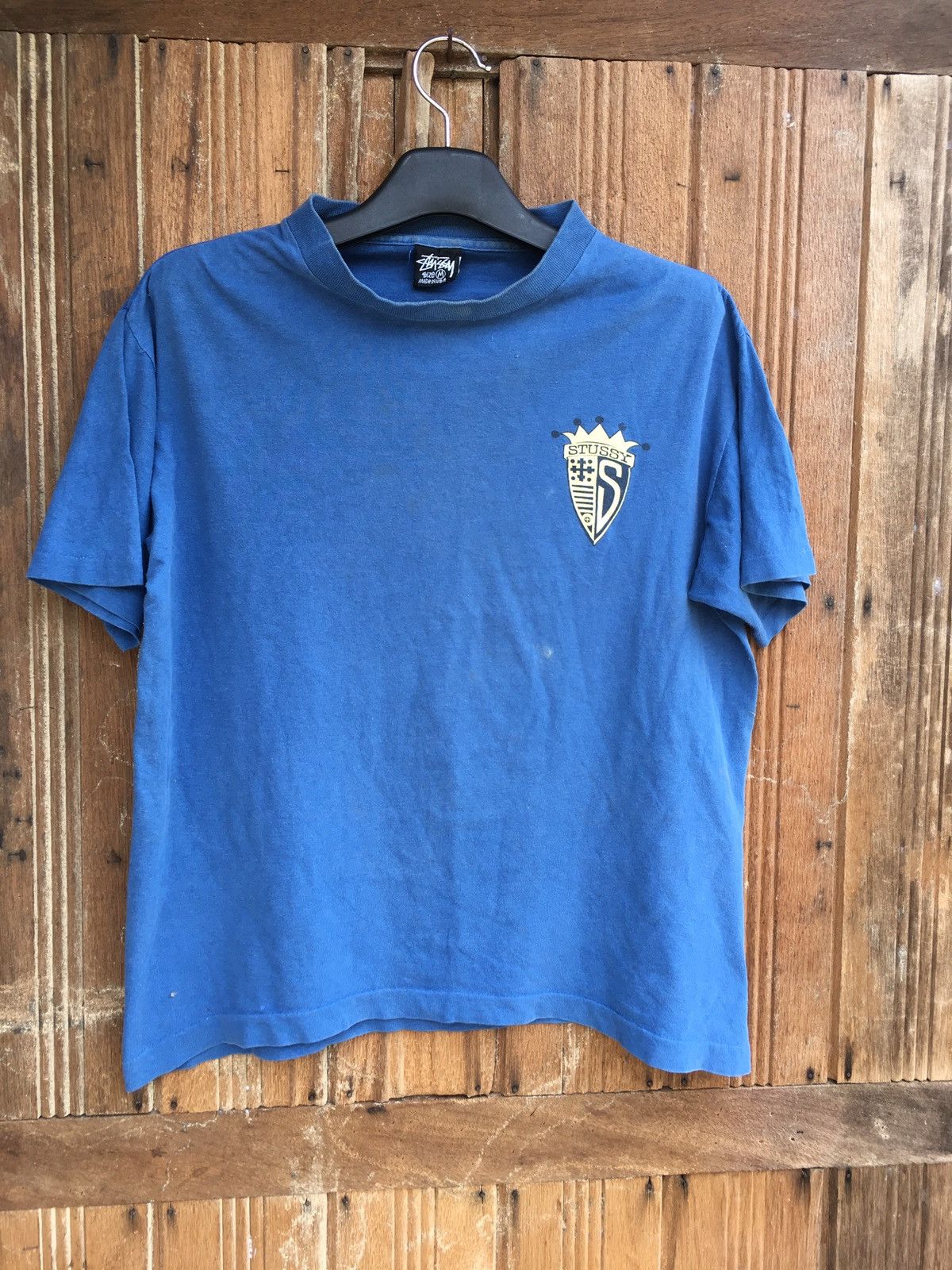 Stussy × Vintage Rare Vintage 80s STUSSY Over Print Made In Usa Size US M / EU 48-50 / 2 - 3 Thumbnail