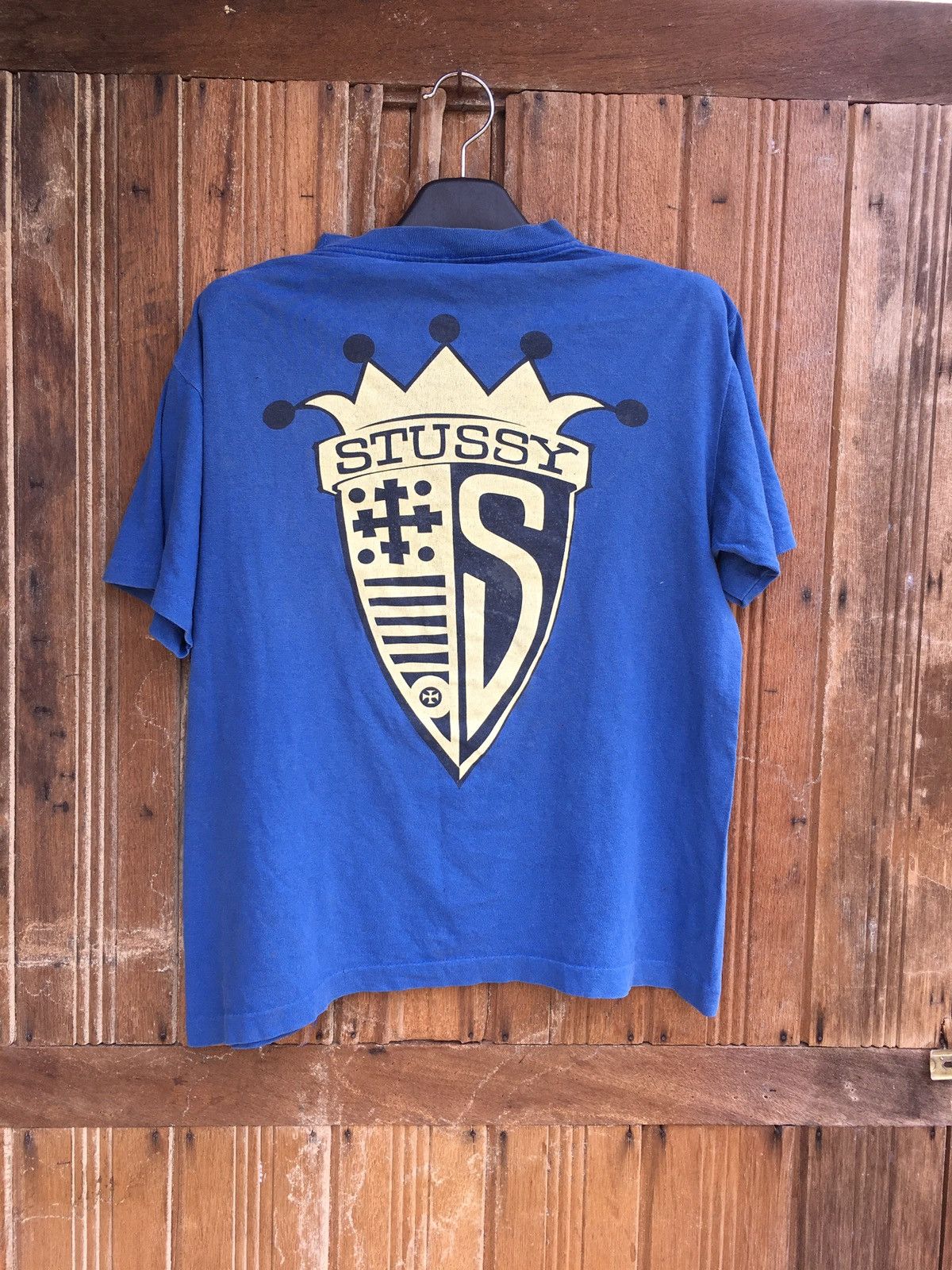 Stussy × Vintage Rare Vintage 80s STUSSY Over Print Made In Usa Size US M / EU 48-50 / 2 - 1 Thumbnail