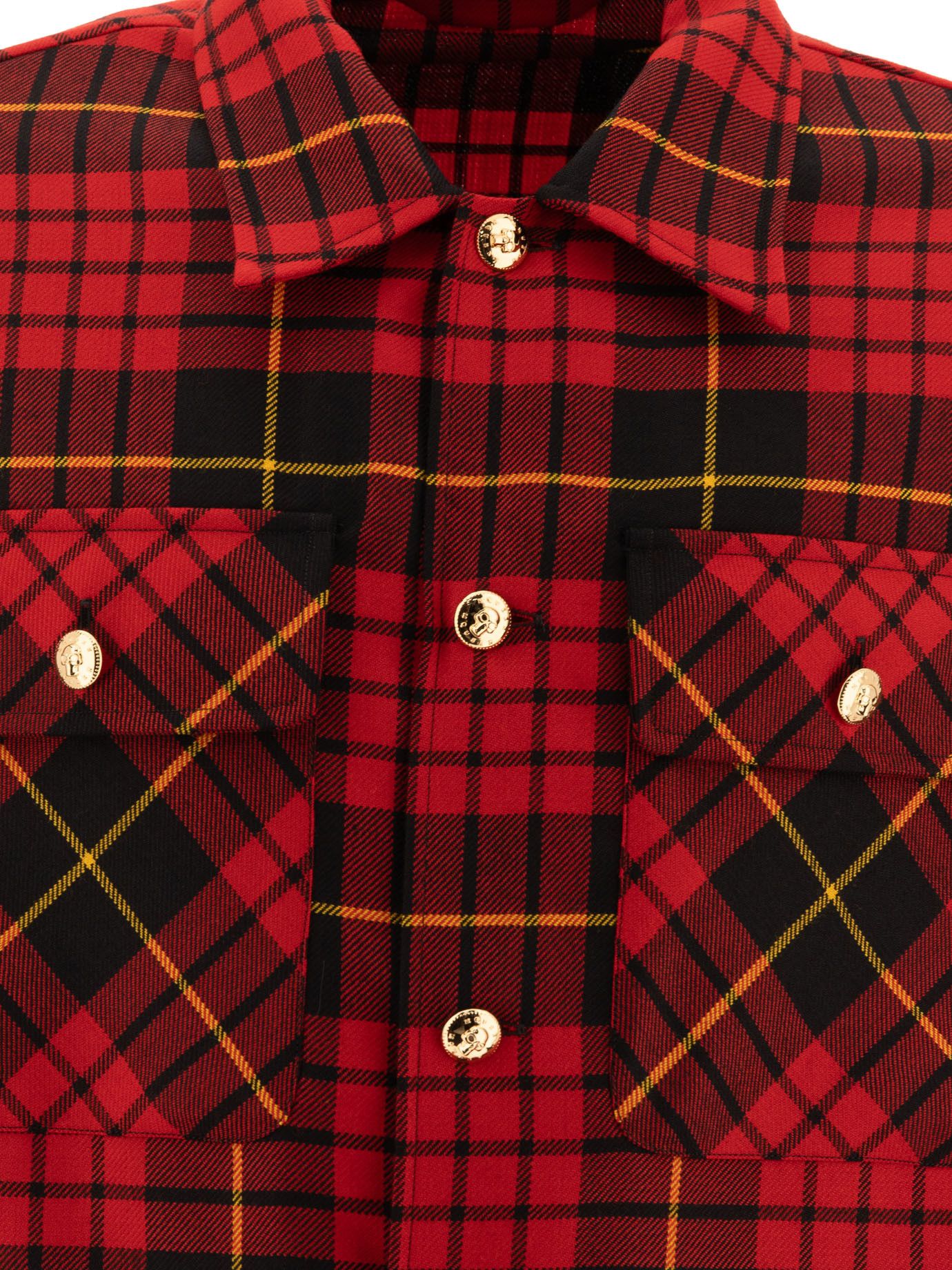 Alexander McQueen Distressed Tartan Overshirt Size US S / EU 44-46 / 1 - 3 Thumbnail