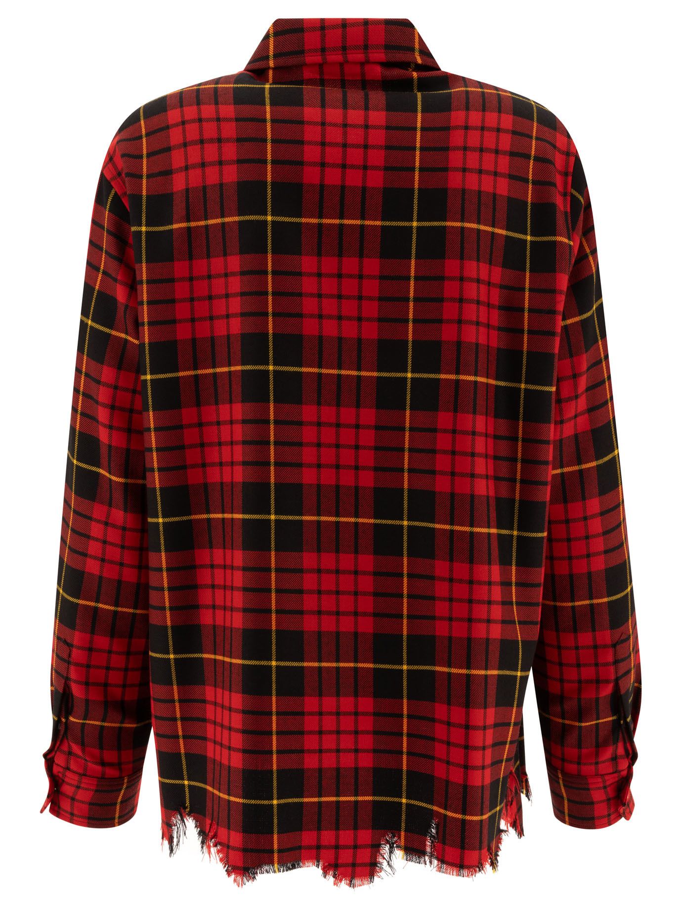Alexander McQueen Distressed Tartan Overshirt Size US S / EU 44-46 / 1 - 2 Thumbnail