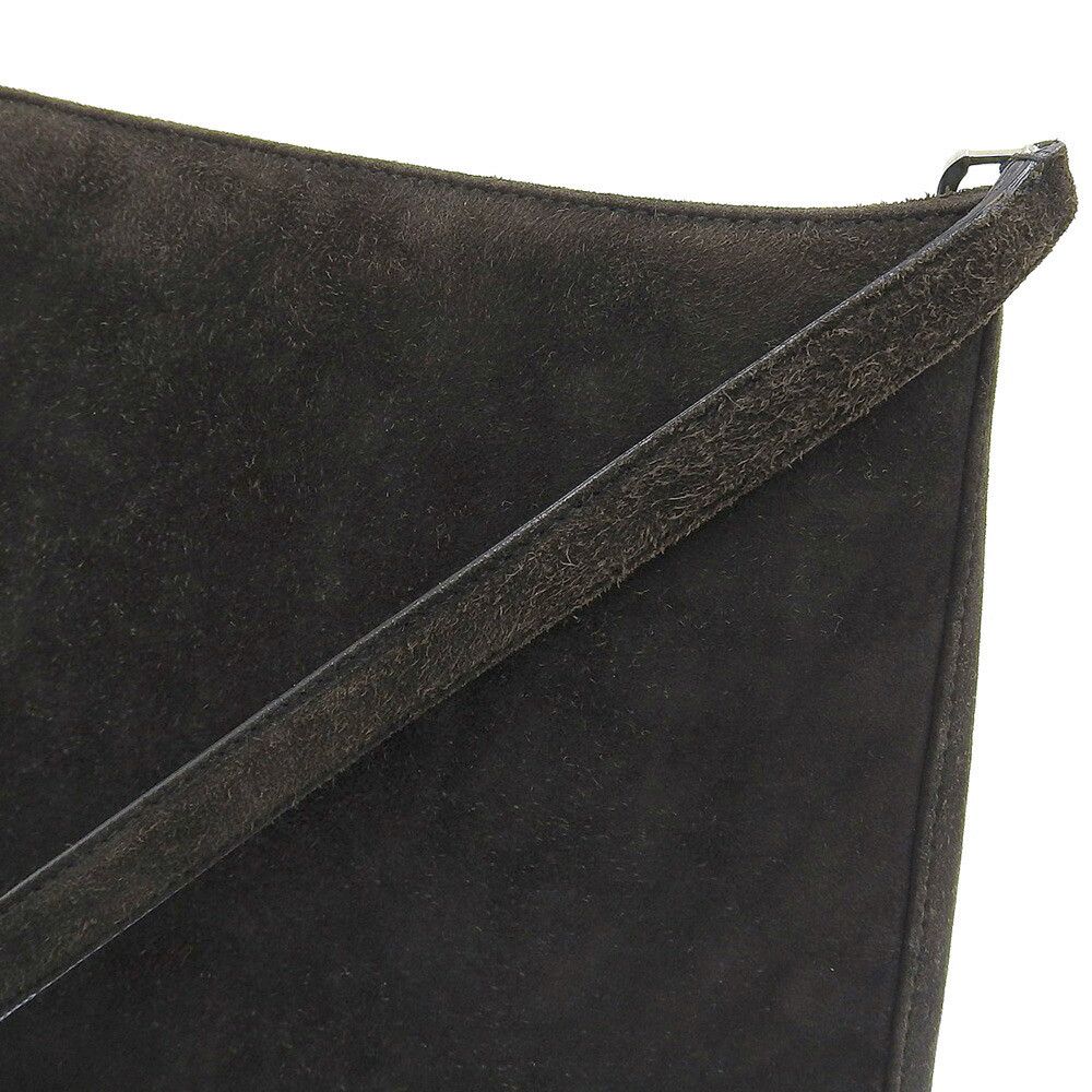 Salvatore Ferragamo Salvatore Ferragamo Salvatore Ferragamo Suede Shoulder Bag Leather Shoulder Bag EE 21 0822 50 in Very Good Condition Size ONE SIZE - 5 Thumbnail