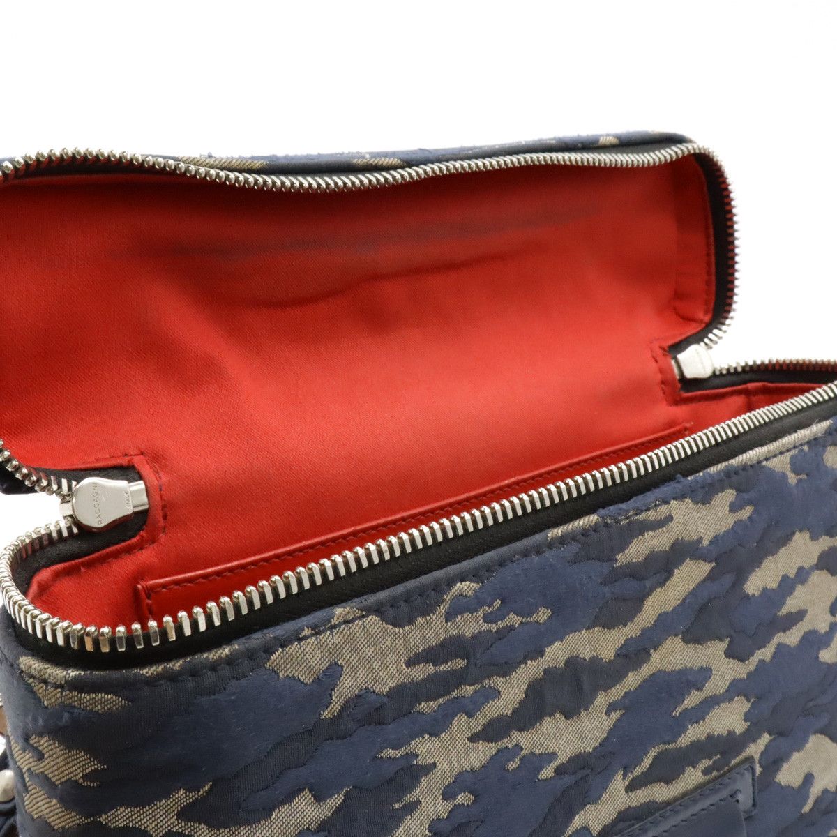 Christian Louboutin Christian Louboutin Christian Louboutin Jacquard Leather Handbag Canvas Handbag in Very Good Condition Size ONE SIZE - 6 Thumbnail