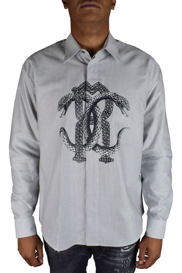 Roberto Cavalli Shirt Size US L / EU 52-54 / 3 - 2 Thumbnail