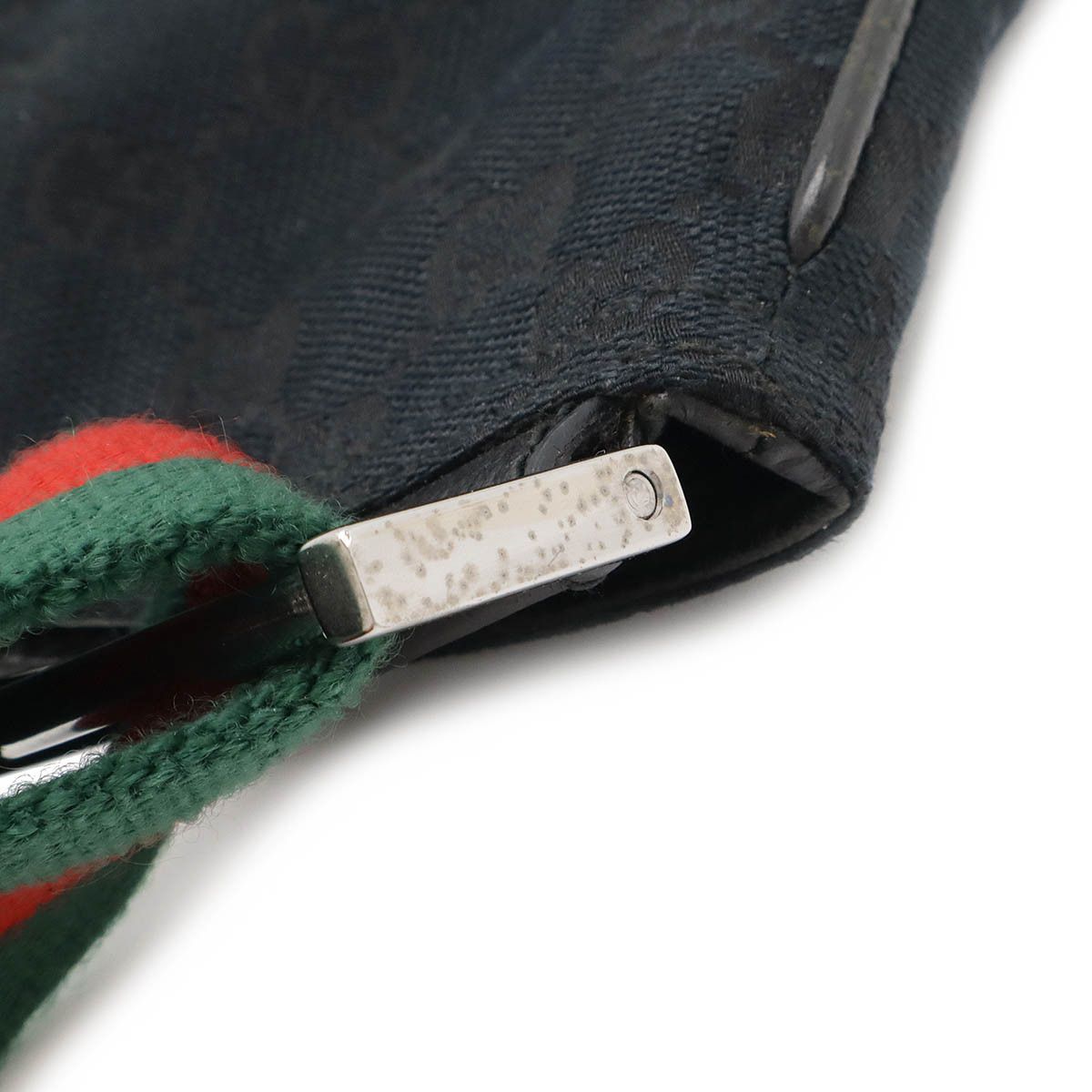 Gucci Gucci Gucci GG Canvas Leather Shoulder Bag 169937 Canvas Crossbody Bag 169937 in Very Good Condition Size ONE SIZE - 5 Thumbnail