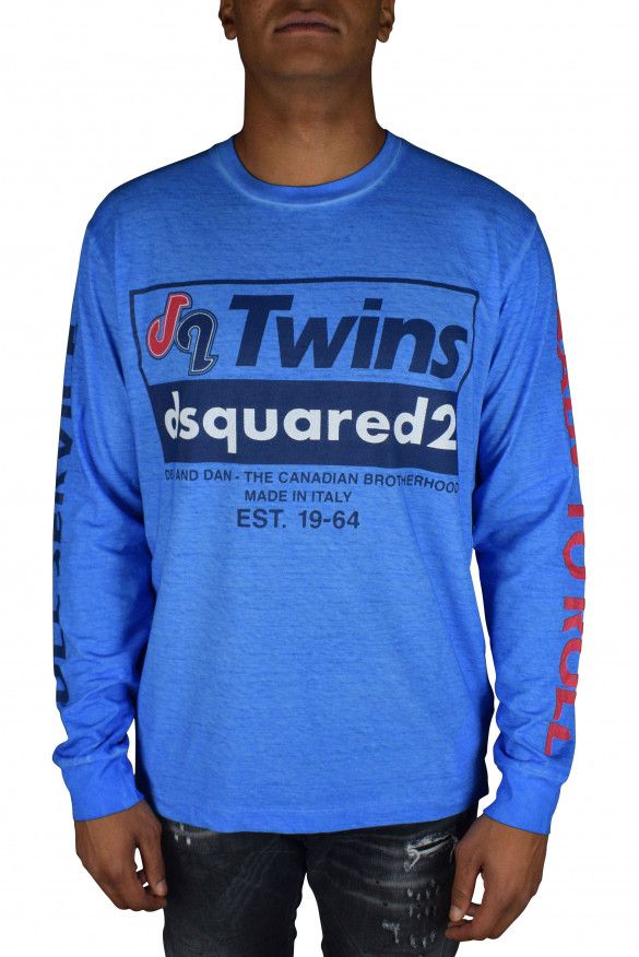 Dsquared2 Long Sleeve T-shirt Size US XS / EU 42 / 0 - 2 Thumbnail